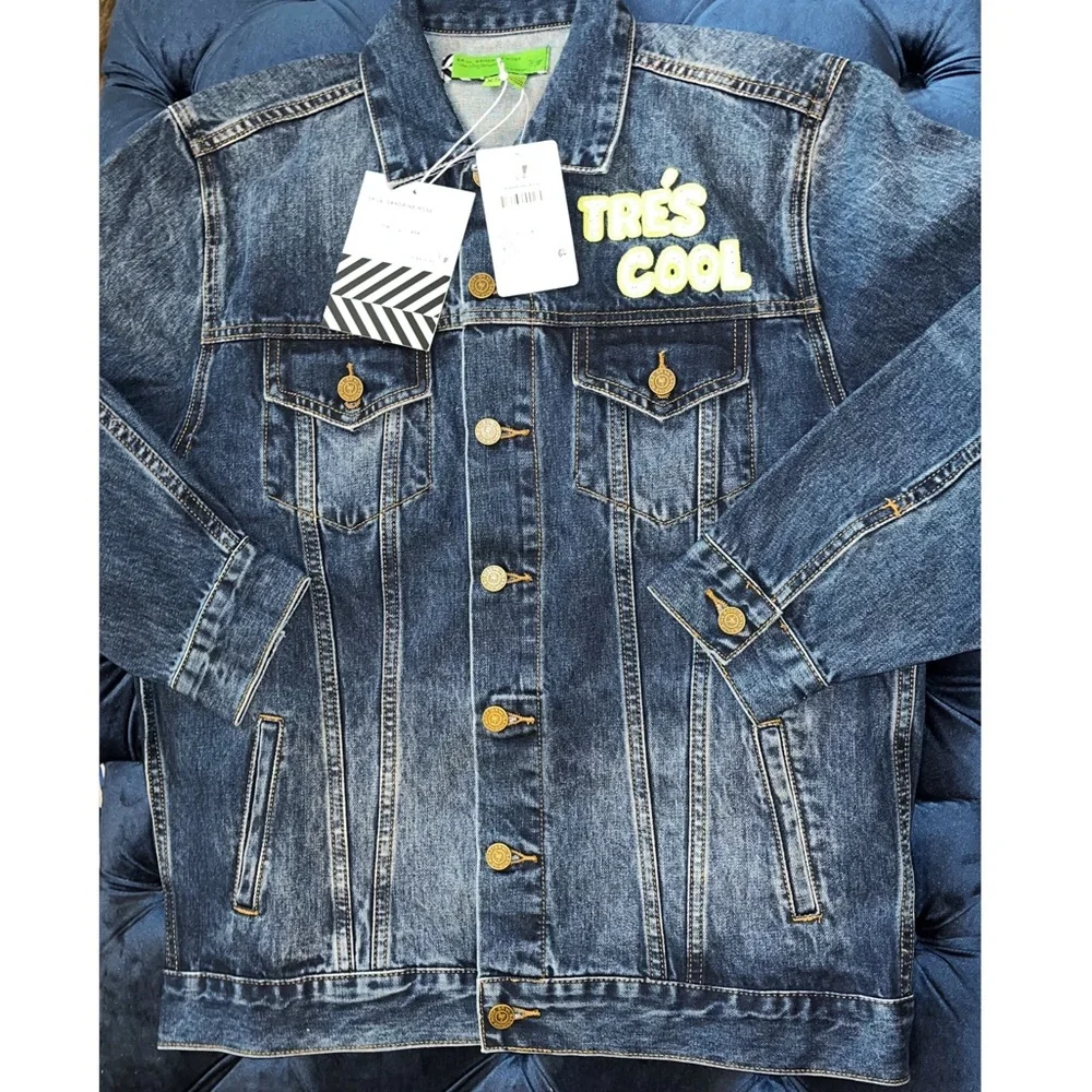 Sandrine Rose xFree People ‘Tres Cool’ Oversized Denim Jacket Size Extra Small - Picture 7 of 8